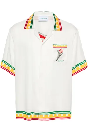 Casablanca Camisa con monograma del logo