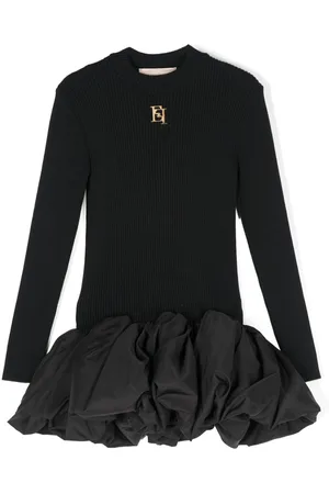 Elisabetta Franchi Vestido con placa del logo