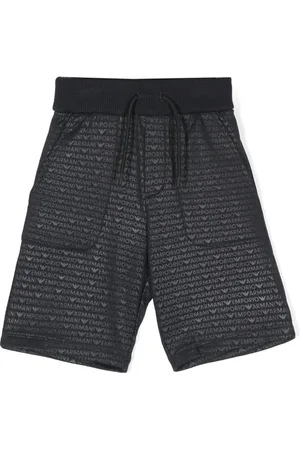 Emporio Armani Shorts deportivos con logo estampado