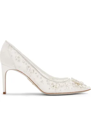 RENE CAOVILLA Zapatillas con detalles de cristal