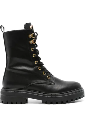 Twin-Set Botas Oval T con detalles de strass