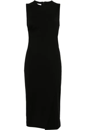 Moschino Vestido midi con detalle drapeado