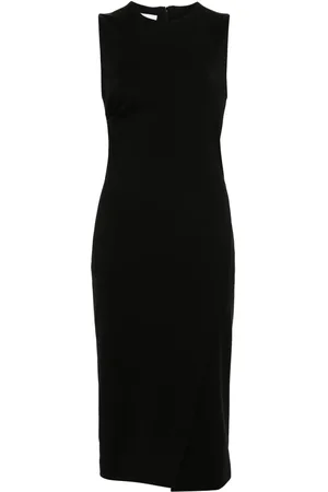 Moschino Vestido midi con detalle drapeado