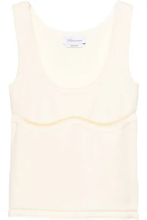 BLUMARINE Camiseta con aberturas
