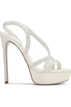 RENE CAOVILLA Sandalias Lisa con plataforma de 130mm
