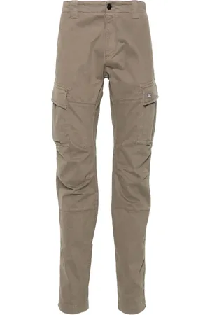 C.P. Company Pantalones con parche del logo