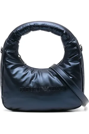 Emporio Armani Bolsa de hombro con letras del logo