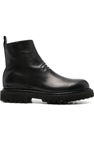 Officine creative Botas con detalle arrugado