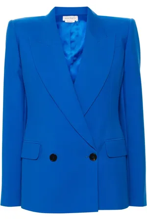 Alexander McQueen Blazer con doble botonadura