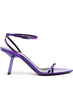 Saint Laurent Sandalias Kitty con tacón 75mm