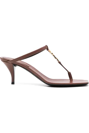 Saint Laurent Mules Cassandre con tacón 60mm