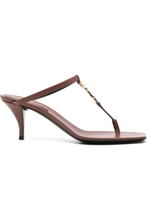 Saint Laurent Mules Cassandre con tacón 60mm