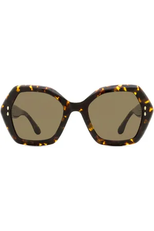 Isabel Marant Lentes de sol con armazón geométrica