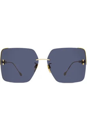 Isabel Marant Lentes de sol cuadrados sin armazón