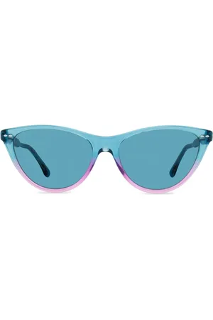 Isabel Marant Lentes de sol con armazón cat eye y diseño de dos tonos