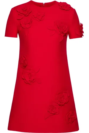 VALENTINO GARAVANI Vestido con aplique floral