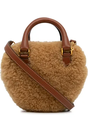 Céline Bolsa satchel Shearling Heart 2021
