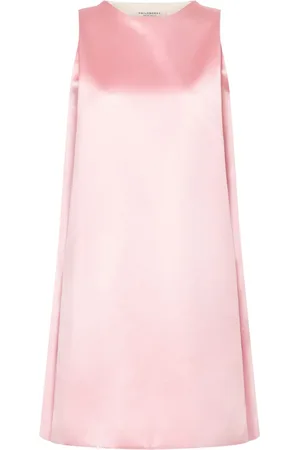 Serafini Vestido corto acampanado de satén