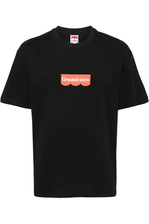 Ground Zero Playera con logo estampado
