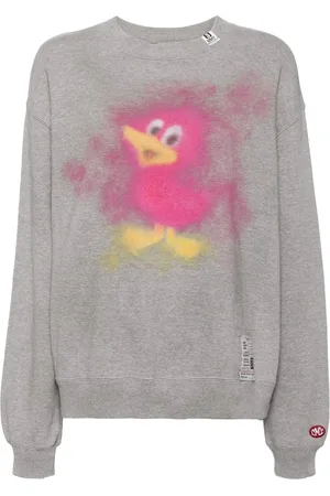 Maison Mihara Yasuhiro Sudadera con efecto envejecido