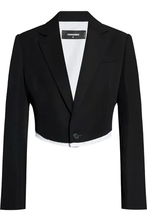 Dsquared2 Blazer con acabado sin rematar