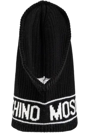 Moschino Pasamontañas tejido de intarsia