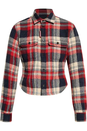 Dsquared2 Camisa con motivo de cuadros
