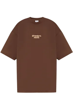 Vetements Playera con logo estampado