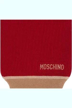 Moschino Bufanda tejida de canalé