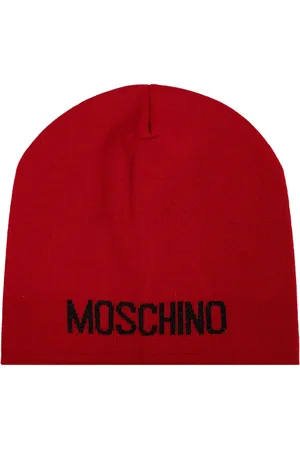 Moschino Gorro con logo tejido en intarsia