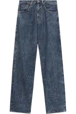 Maison Margiela Jeans rectos con apliques