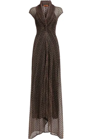 Missoni Vestido largo de encaje