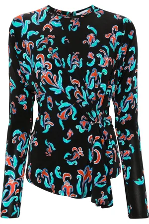 Paco rabanne Blusa con estampado de cachemira
