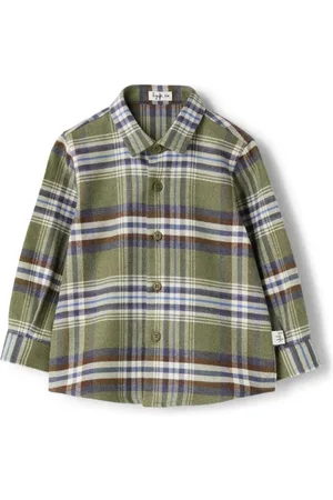 Il gufo Camisa con cuadros estampados