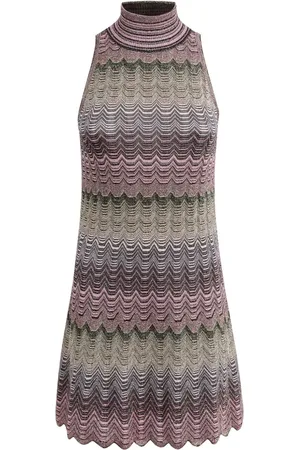 Missoni Vestido corto con rayas estampadas