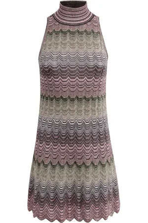 Missoni Vestido corto con rayas estampadas