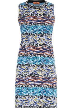 Missoni Vestido corto con rayas estampadas