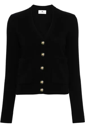 Elisabetta Franchi Cárdigan con botones en relieve