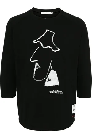 UNDERCOVER Playera con estampado gráfico de x nonnative
