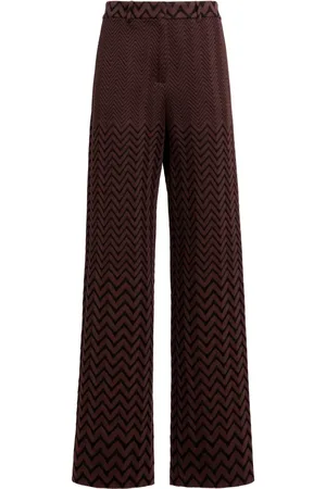 Missoni Pantalones con motivo geométrico