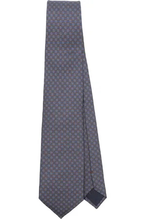 corneliani Corbata con estampado floral