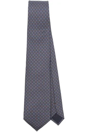 corneliani Corbata con estampado floral