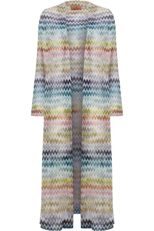 Missoni Abrigo estilo cárdigan con motivo de rayas