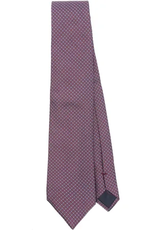 corneliani Corbata con motivo en jacquard