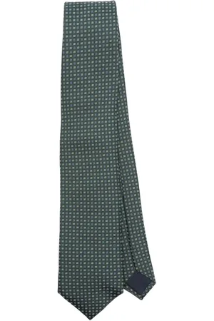 corneliani Corbata con motivo en jacquard