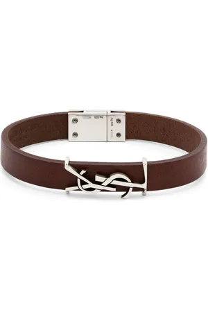 Saint Laurent Pulsera con motivo Cassandre