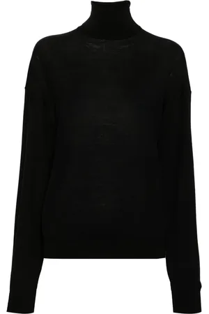 Saint Laurent Suéter con cuello de tortuga