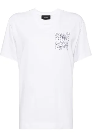 Simone Rocha Playera con cinta y logo bordado