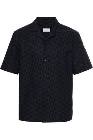 Moncler Camisa con monograma estampado