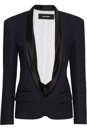 Dsquared2 Blazer con botones y solapas de esmoquin
